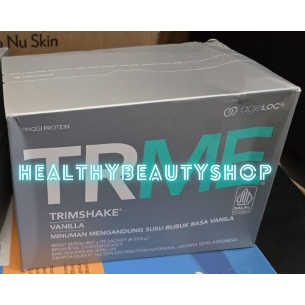 TRME DIET TRIMSHAKE® Ed 2027 Program Diet TRME TR ME TWS V2 TR90 Diet NuSkin® Trimshake® Coklat Vani