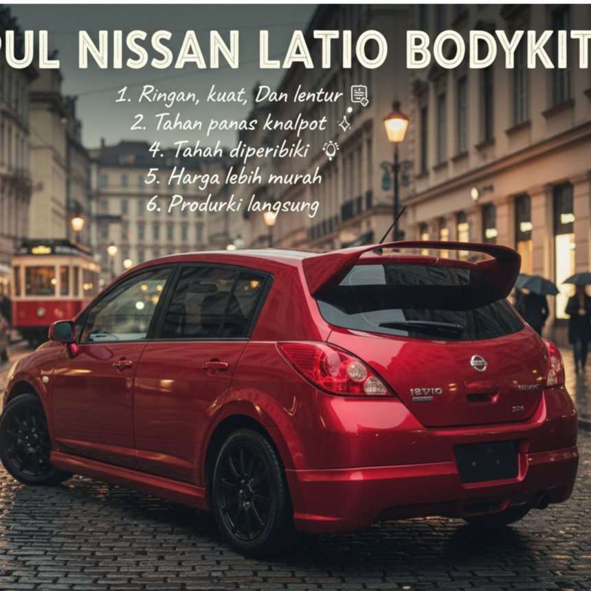 BODYKIT nissan latio body kit latio