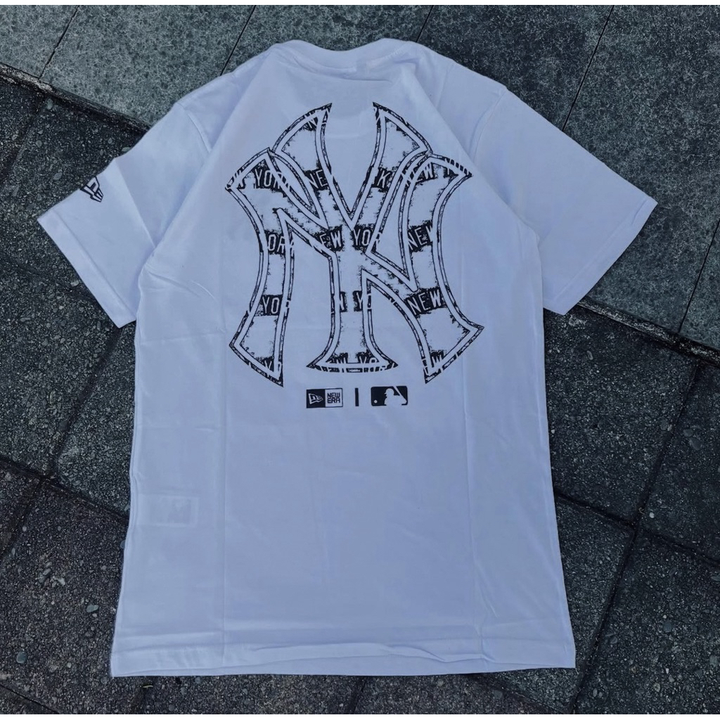 TSHIRT MLB LOGO PREMIUM COTTON 20s KAOS MLB FULLTAH PREMIUM
