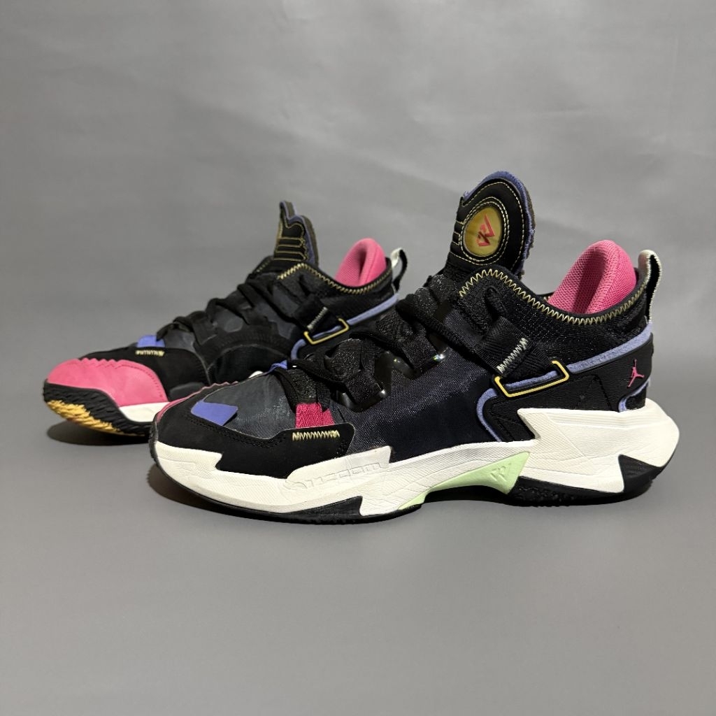 sepatu basket voli second air jd why not zero 5 size 45