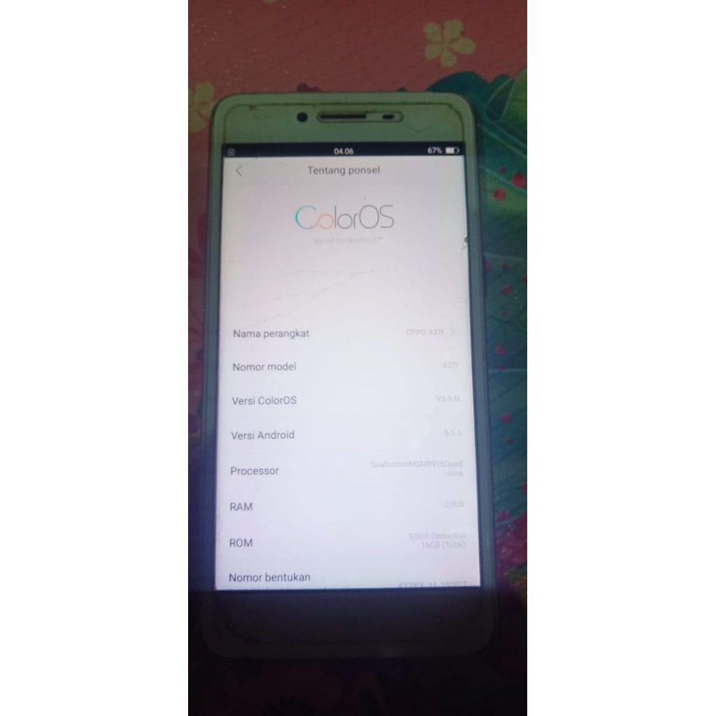 Hp oppo A371