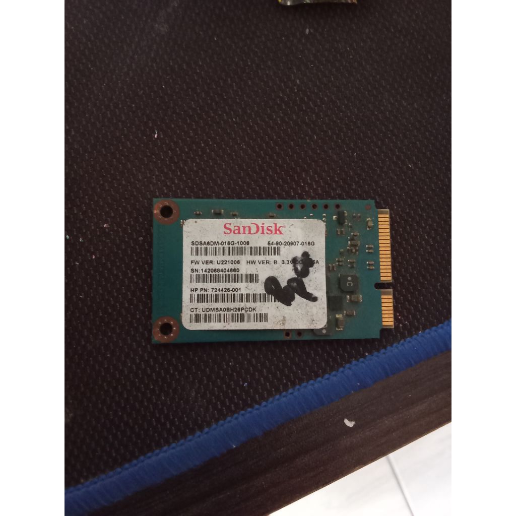 MSATA Sandisk 16GB