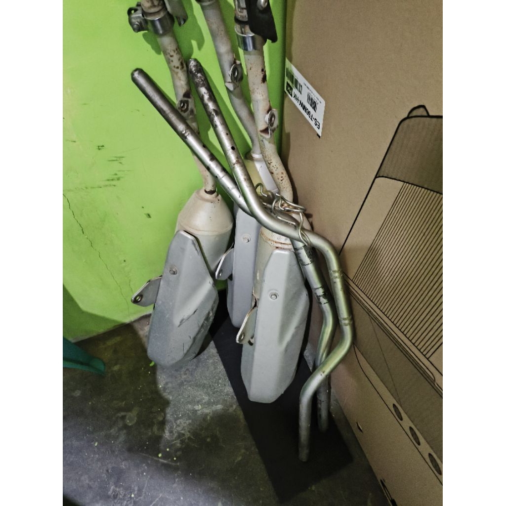 knalpot standar klx copotan (BEKAS)