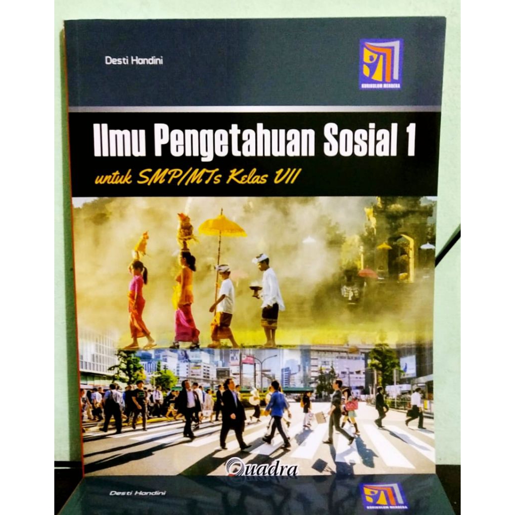 Buku IPS Kelas 7 SMP Kurikulum Merdeka Quadra