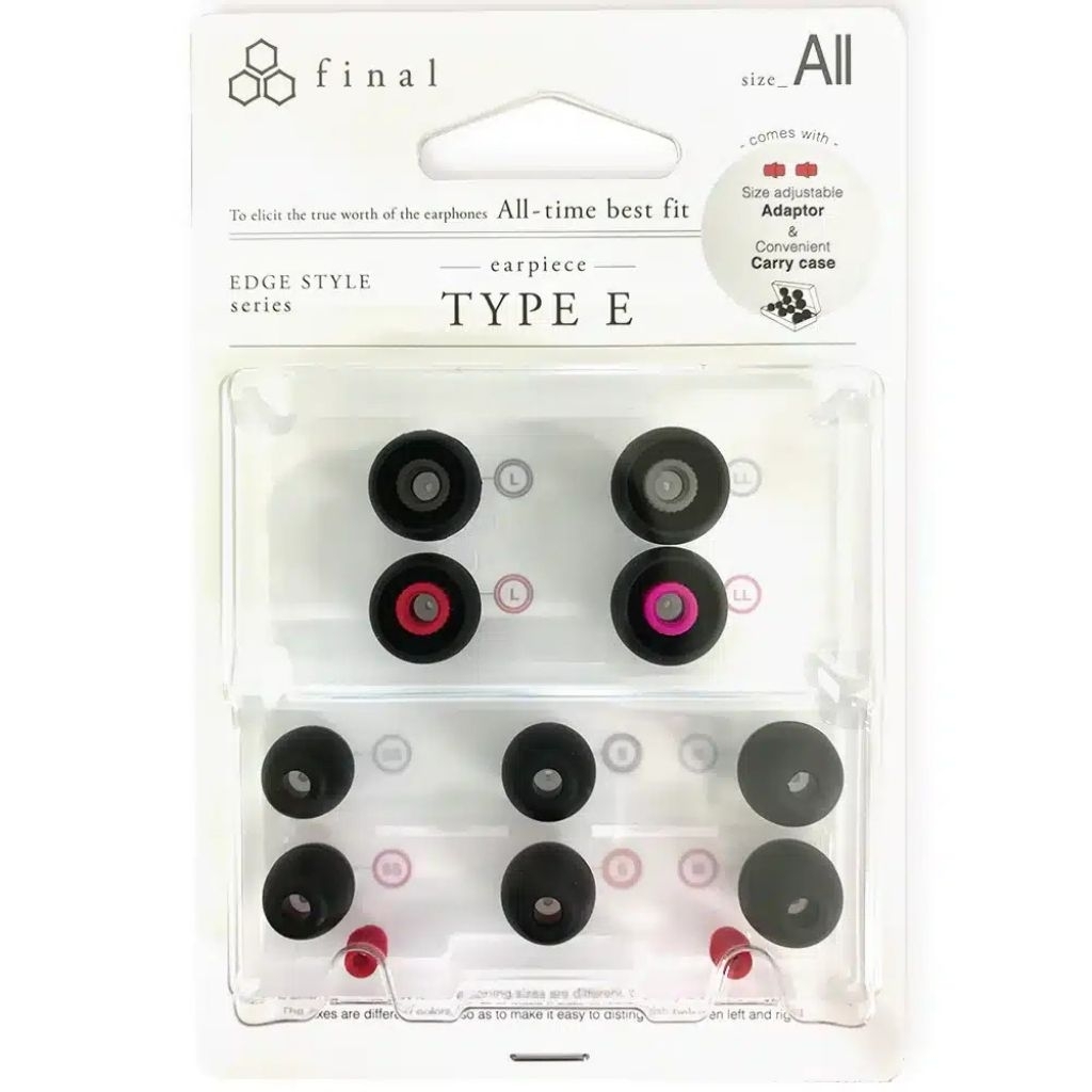 [Sepasang] Final Audio Type E Eartips