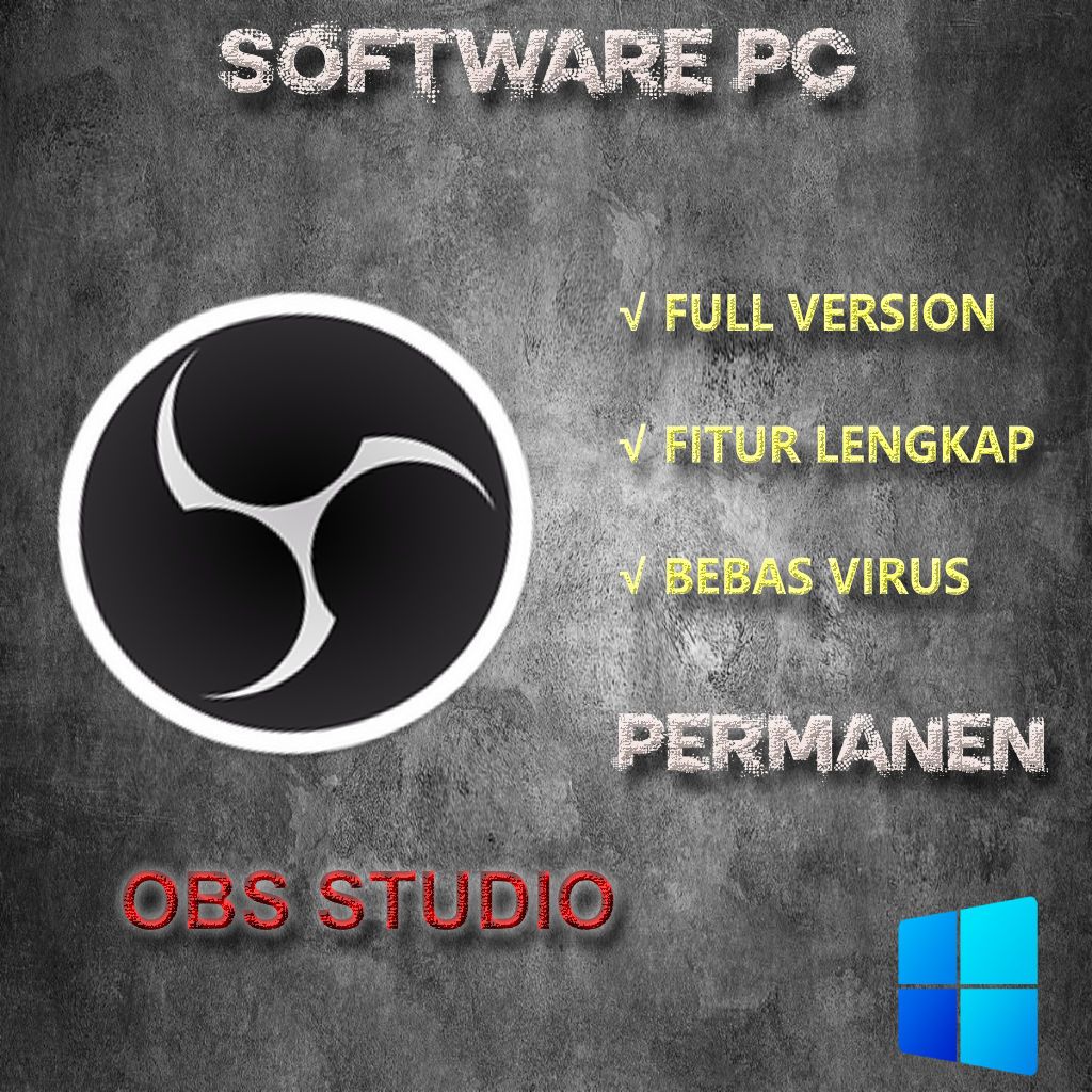 OBS STUDIO APLIKASI SREAMING DAN REKAM