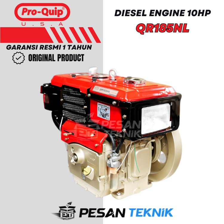 Mesin Penggerak Diesel QR185DI Engine Diesel 10HP PROQUIP QR185NL