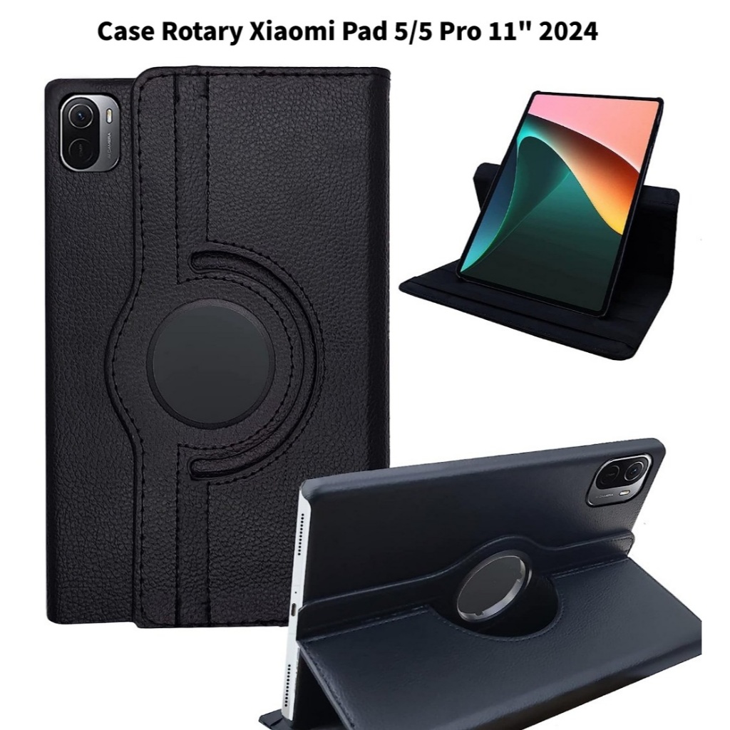 Sarung Rotary xiaomi pad 5 11"inch 2021 / case xiaomi pad 5 / case xiaomi pad 5 pro / casing xiaomi 