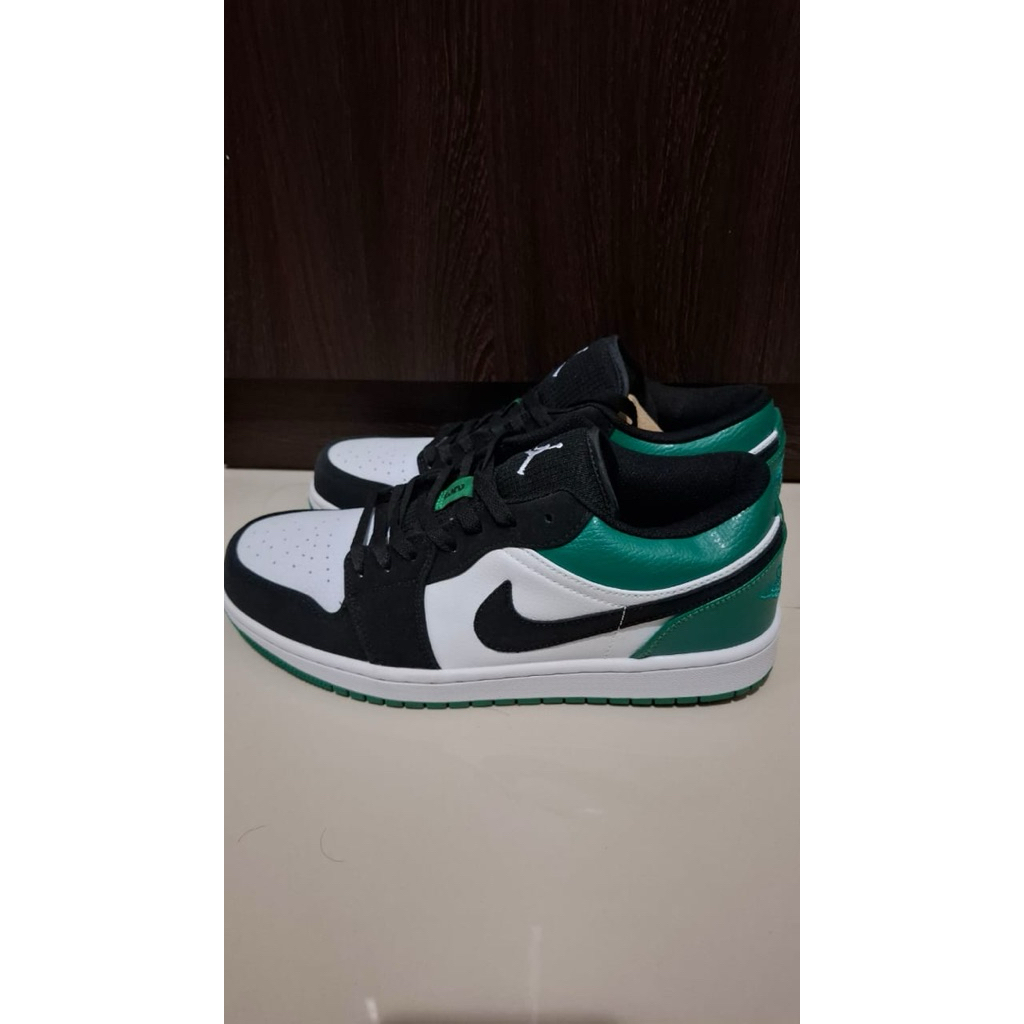 Used Air Jordan 1 Low Mystic Green Men