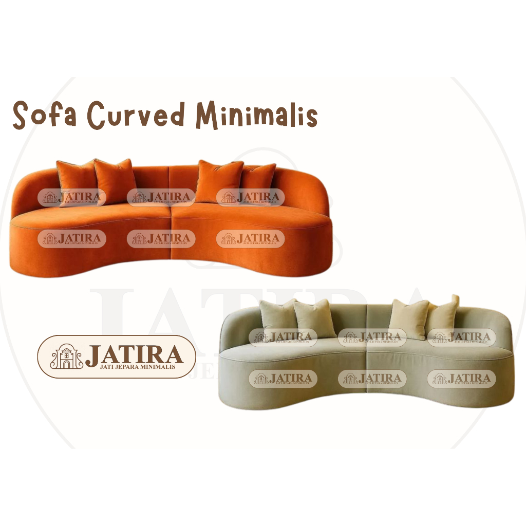 Sofa Curved Minimalis | Sofa Curved Minimalis Murah Palembang