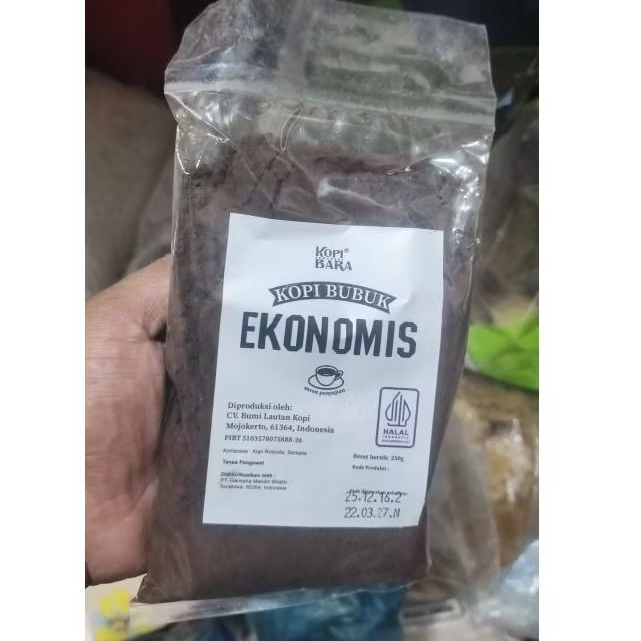 kopi Bara Kopi Bubuk ekonomis kopi Enak kopi. Hitam