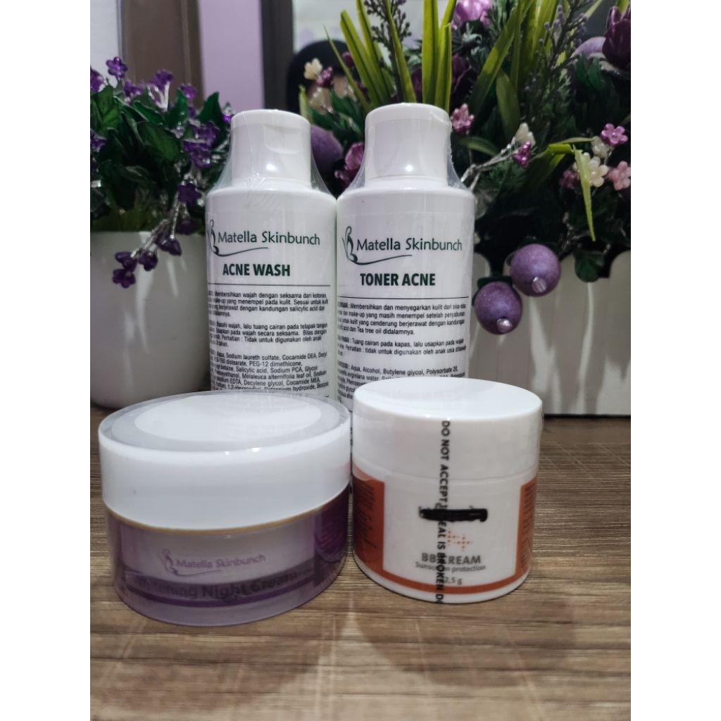 Paket whitening acne Dr.Tuti(bb Cream)