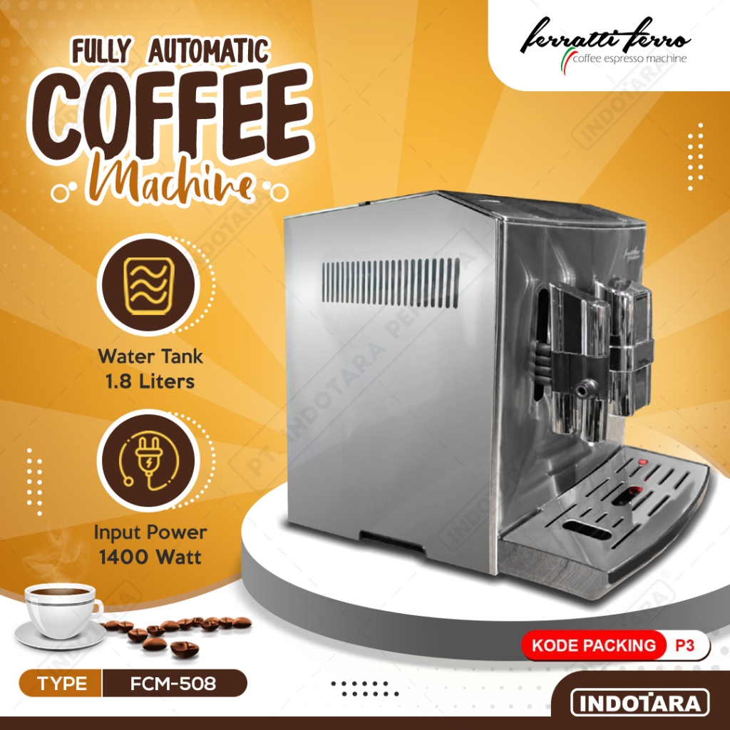 Mesin Kopi Otomatis FERRATTI FERRO FCM-508