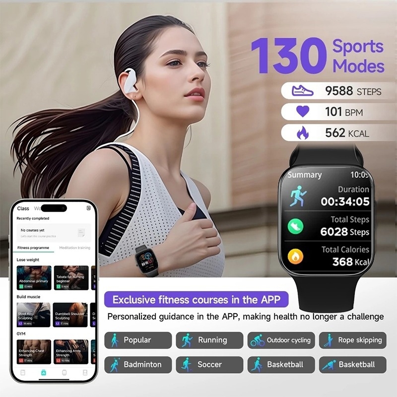official [cod] samsung jam tangan smartwatch watch 11 &10jam pintar olahraga bluetooth smartwatch