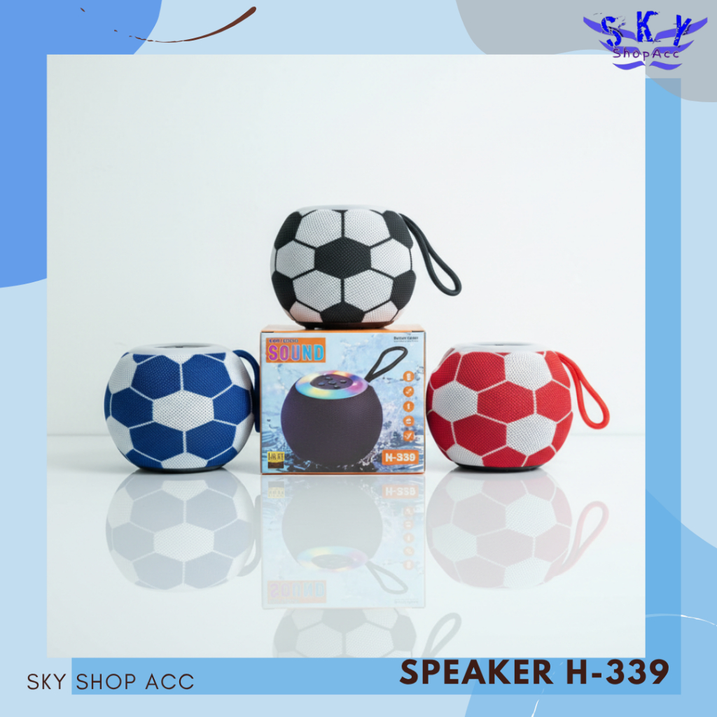 Speaker Mini Portable Wireless H-339 Wonderfull Sound