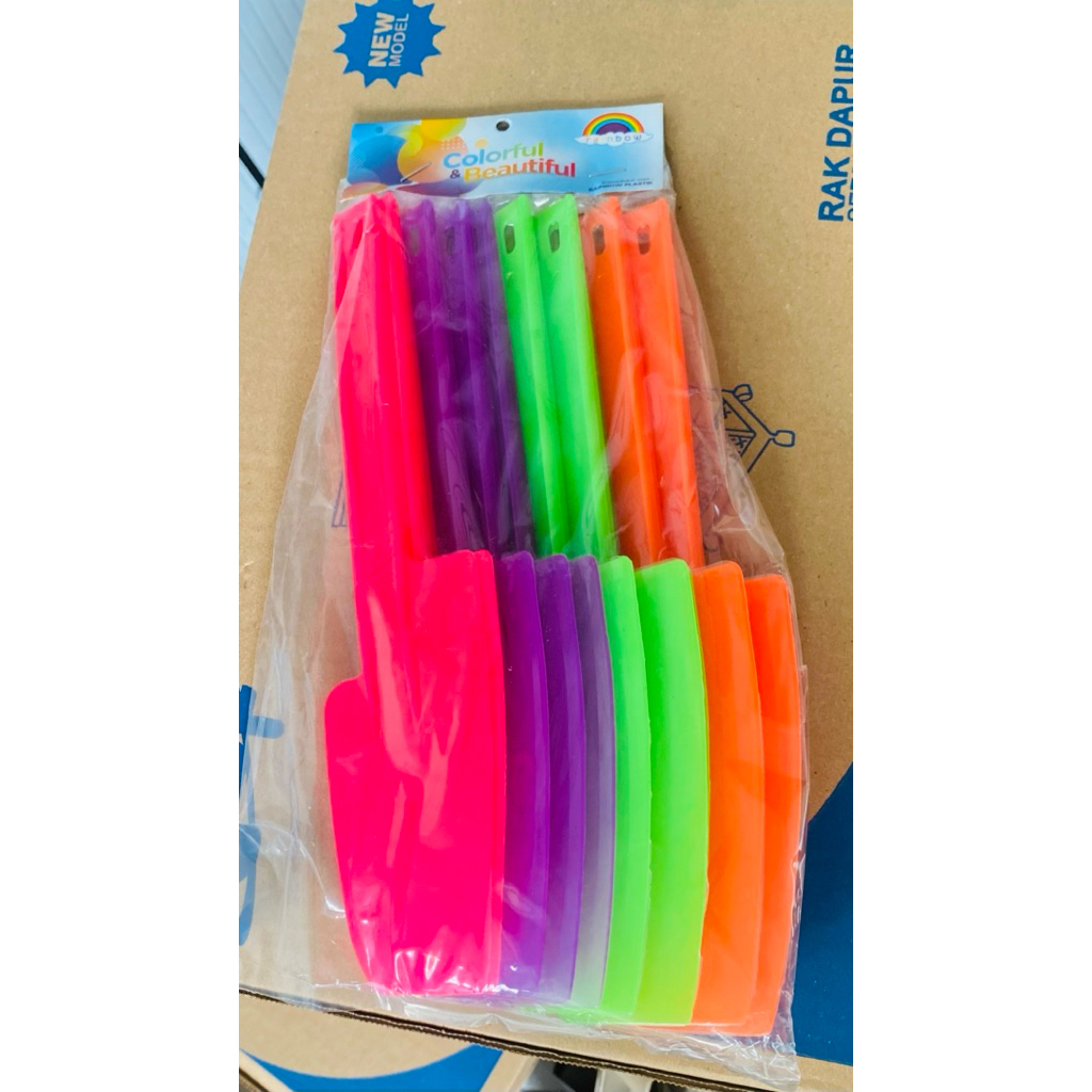 (1 LUSIN)SOLET PLASTIK RENBOW JUMBO/PERET JUMBO