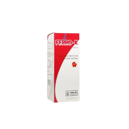 Ferro K Sirup – Vitamin Zat Besi untuk Bayi & Anak
