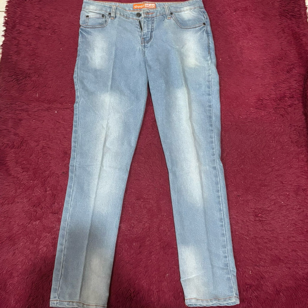 [ Preloved ] Celana jeans dual jeans