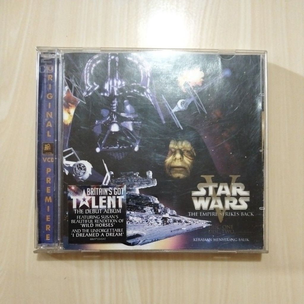 STAR WARS V - THE EMPIRE STRIKES BACK - VCD - Bekas Murah Original - B15