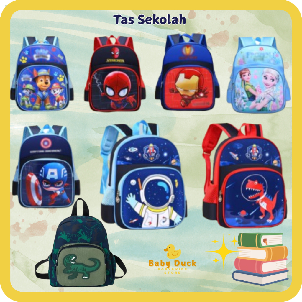 Tas Sekolah Anak SD Tas Anak Frozen Tas Ransel Anak Tas Ransel Anak SD