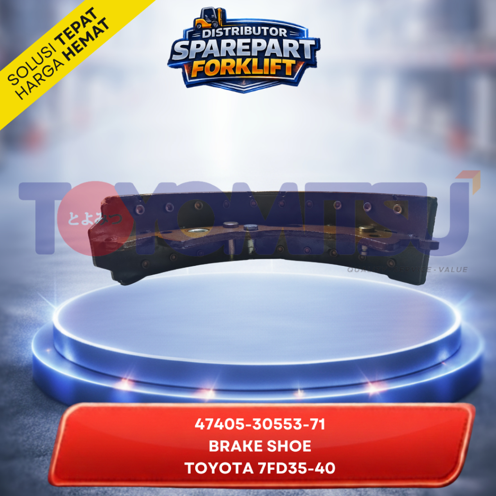 BRAKE SHOE PART FORKLIFT TOYOTA 7FD35-40