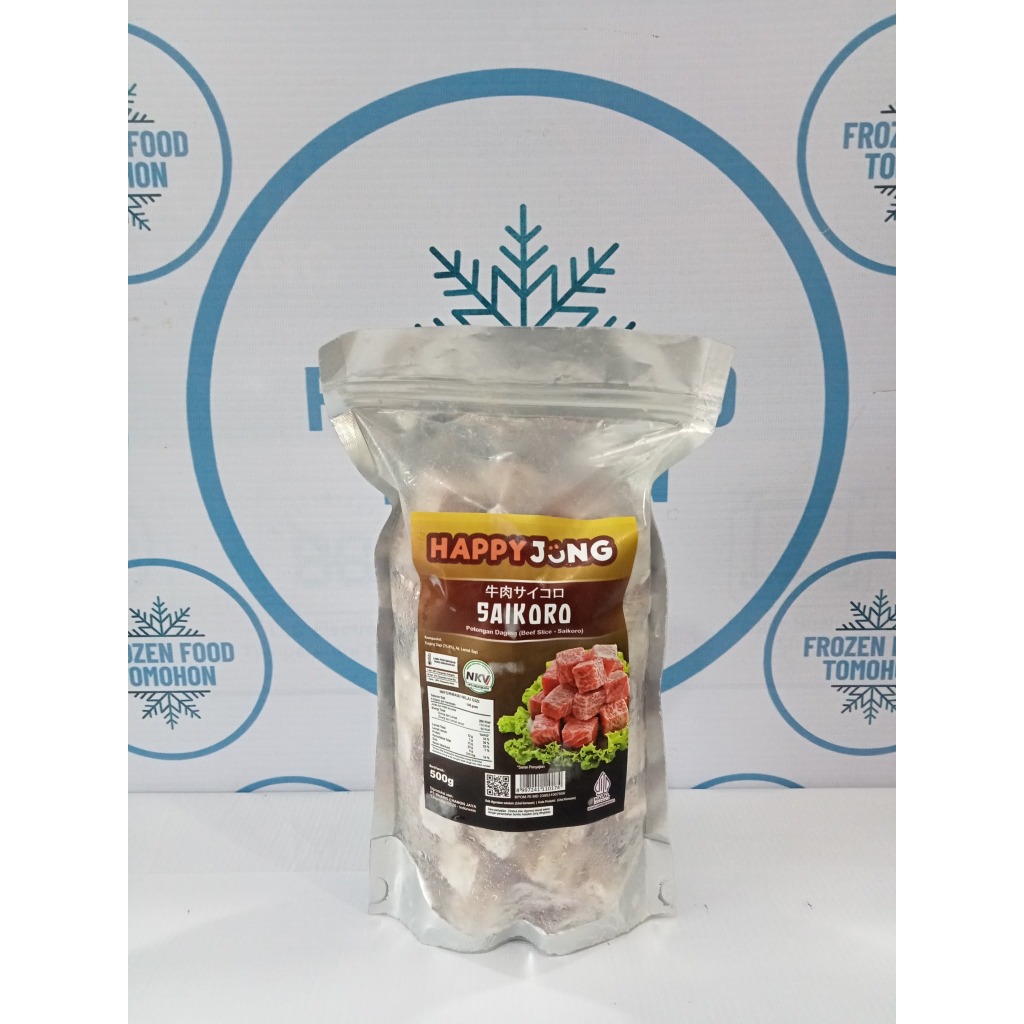 Saikoro Beef Steak Wagyu Cubes 500gr - Frozen Food Tomohon