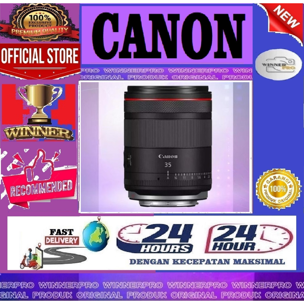 Lensa Canon RF 35mm f/1.4 L VCM Lens (Canon RF)