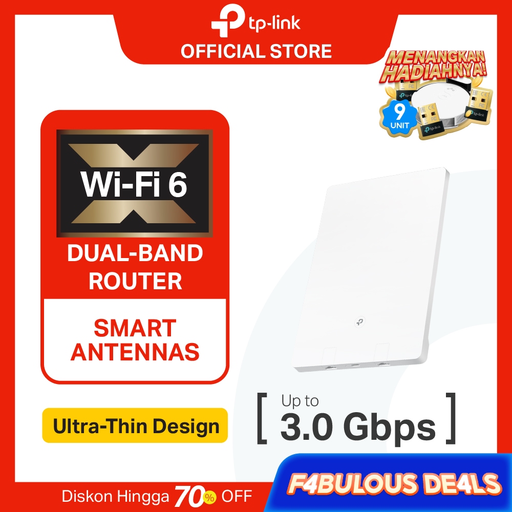 TP-Link Archer Air R5 AX3000 Dual-Band Gigabit Wi-Fi 6 Air Router 8mm Ultra-thin Shell VPN Server Su