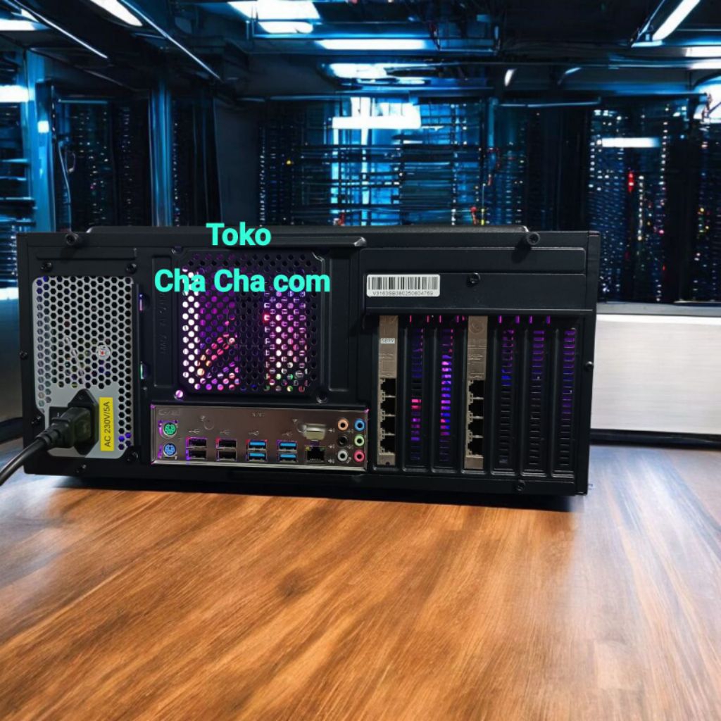 PC Server Mikrotik x86 32 CPU Low watt
