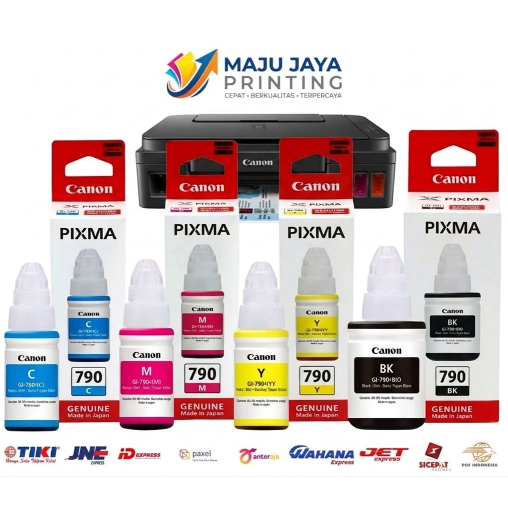 1set Tinta canon GL 790  original printer G1010 G2010 G3010