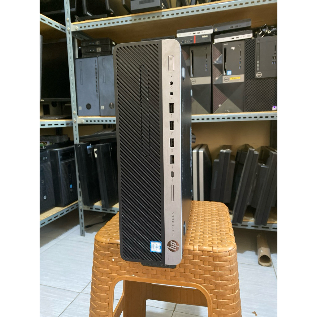 Pc hp core i7 9700 Elitedesk 800 G5 SFF Ram 16GB nvme 512GB Garansi