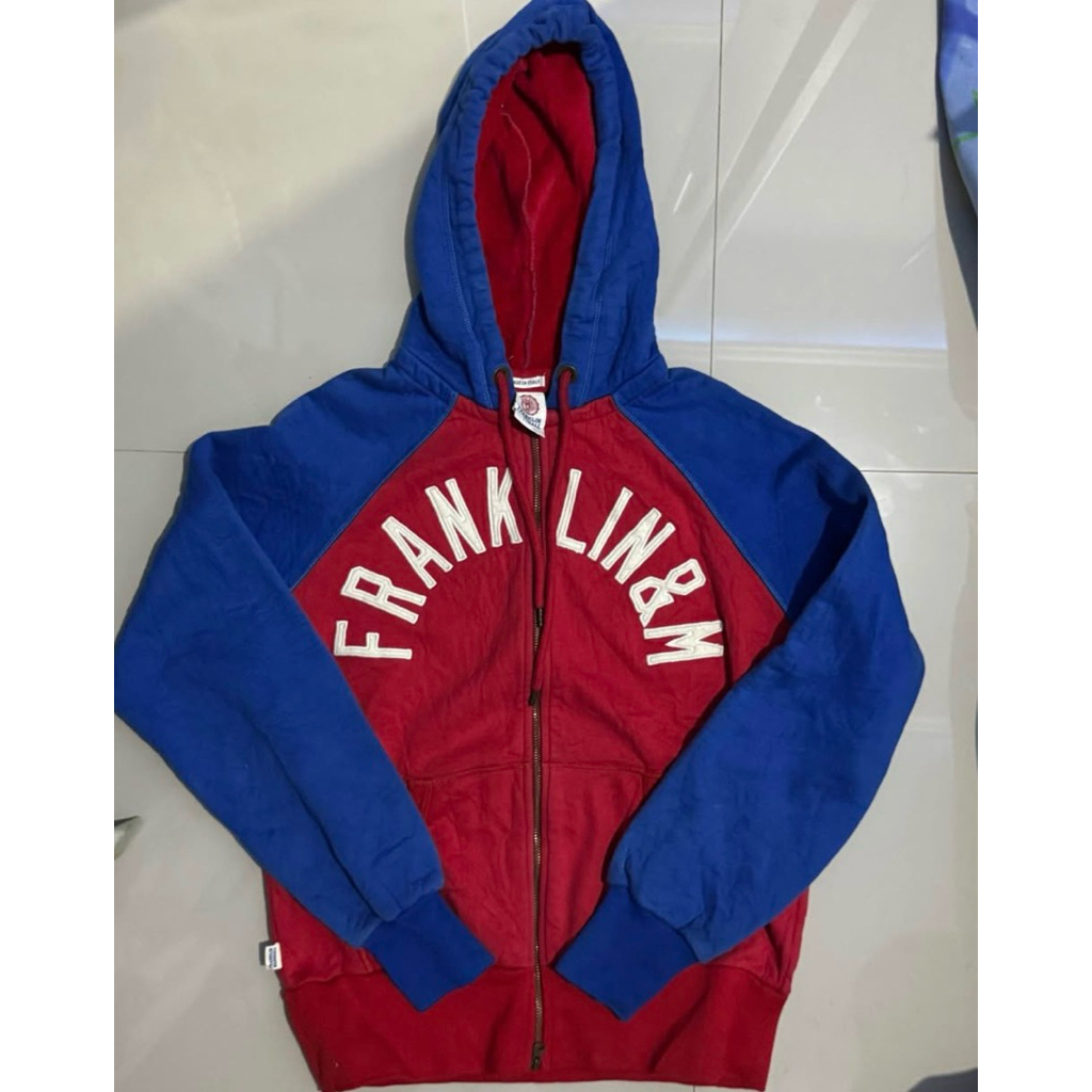 Link Checkout Hoodie Zipper Franklin Marshall