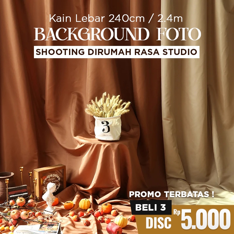Kain Background Foto Produk / Background Foto Studio / Backdrop Studio Roll