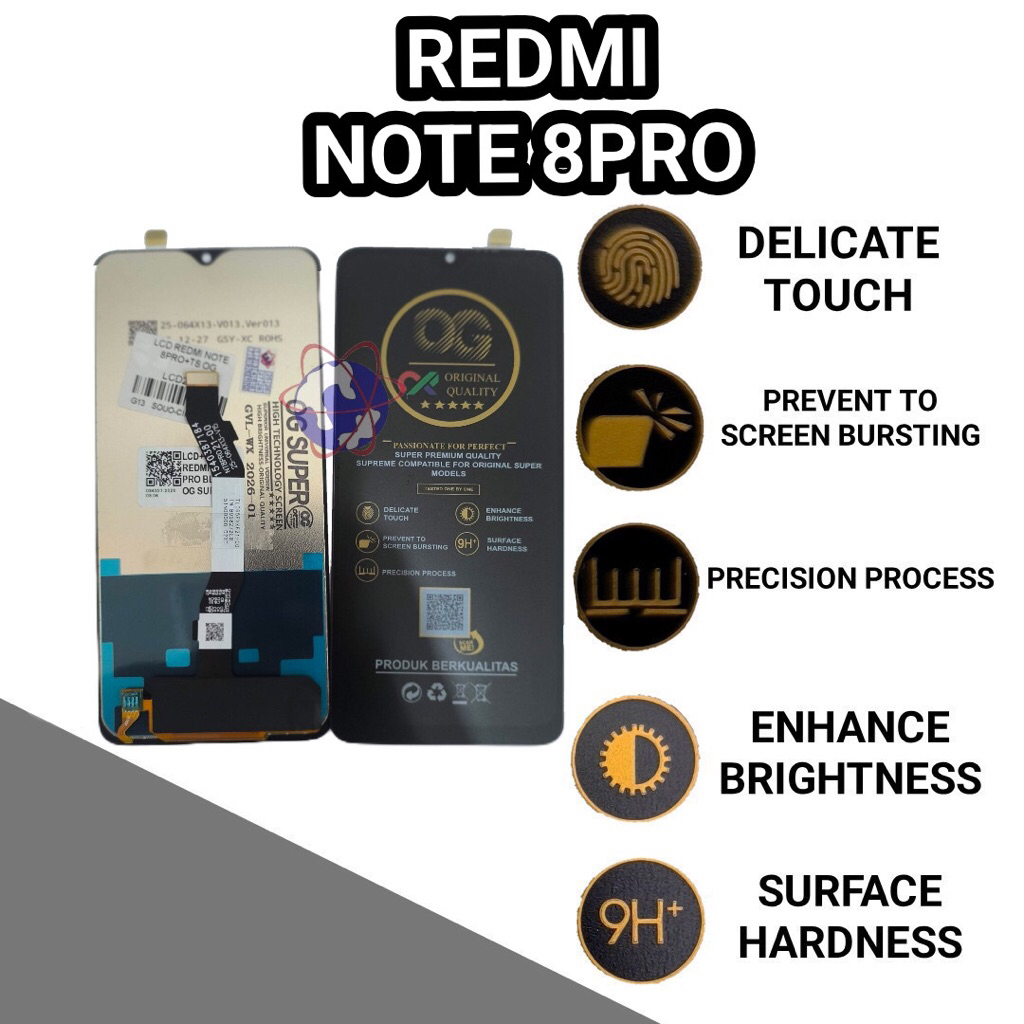 LCD REDMI NOTE 8PRO
