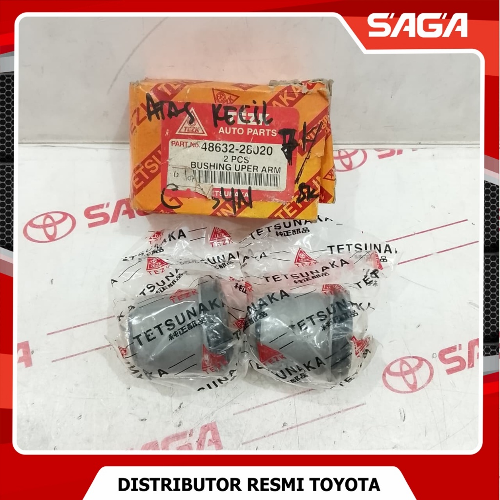 SAGA | Bushing Arm Atas Upper Arm Kecil Kijang 7k Kapsul & Kijang Super 5k