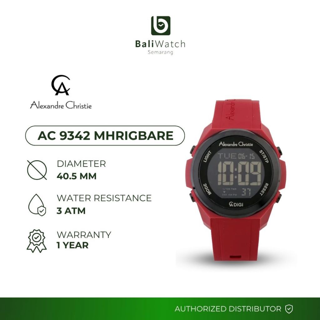 Alexandre Christie AC 9342 MHRIGBARE Jam Tangan Pria