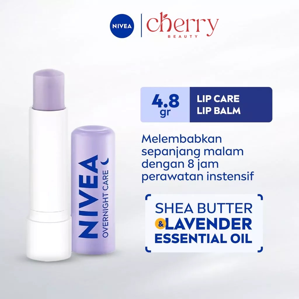 CHERRY BEAUTY | NIVEA Lip Balm Overnight Care