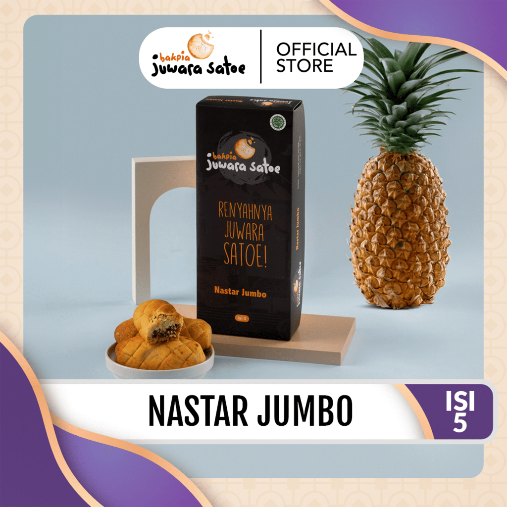 JUWARA SATOE [ Isi 5 ] Nastar Jumbo - Oleh Oleh Khas Jogja