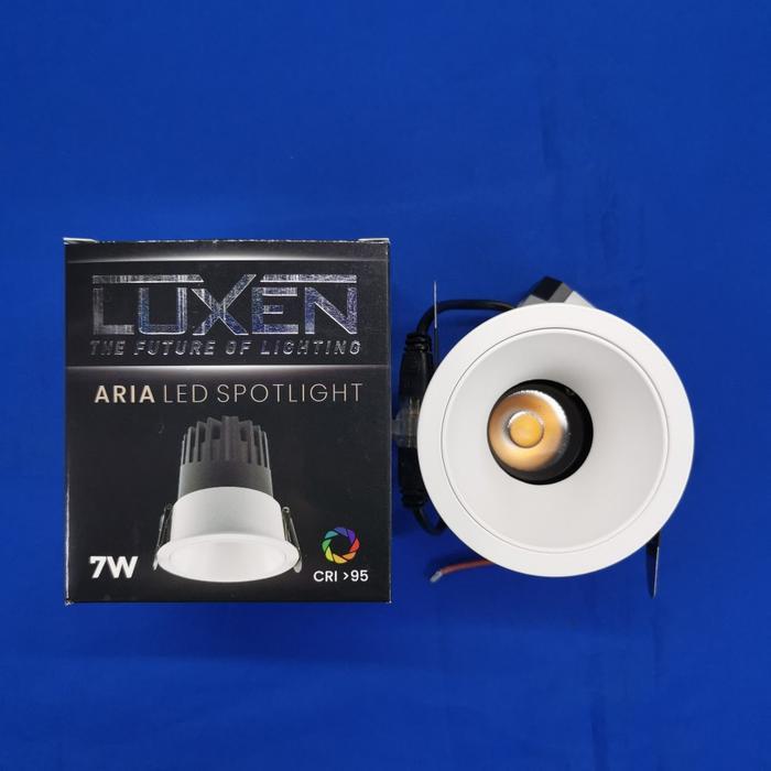 LUXEN LAMPU LED SPOTLIGHT COB ARIA 7W 12W LAMPU SOROT PLAFON LUXEN