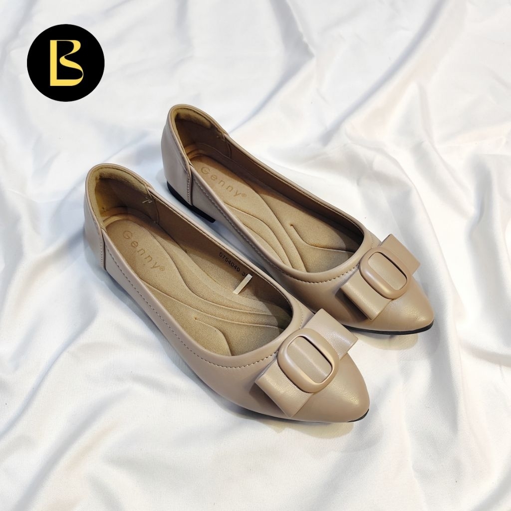 Flat Shoes / Sepatu Flat Wanita Brand Genny