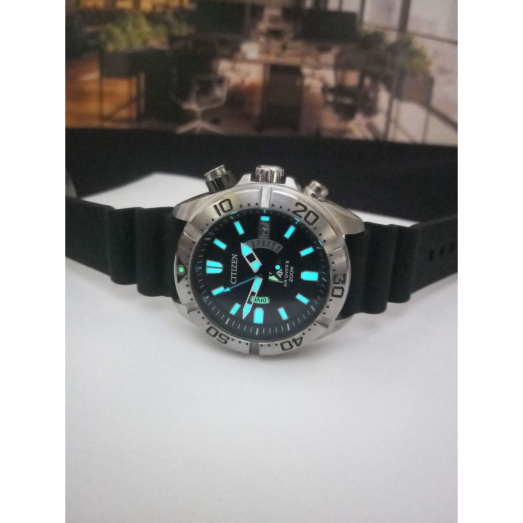 jj03410 jam tangan diver citizen promaster eco drive