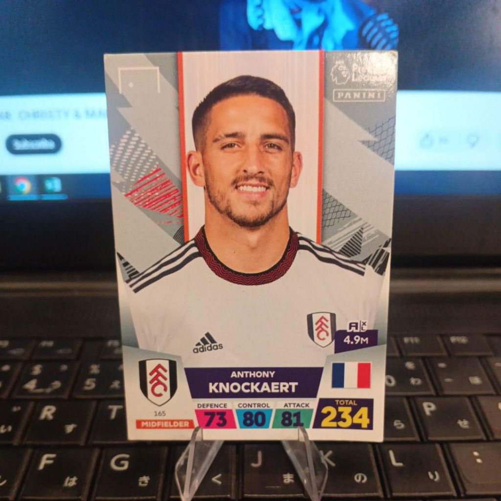 kartu bola panini xl adrenalyn epl 2023 Fulham