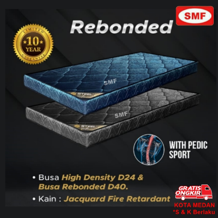 TILAM BUSA STEEL REBONDED - STEEL FOAM - KASUR BUSA 200/190