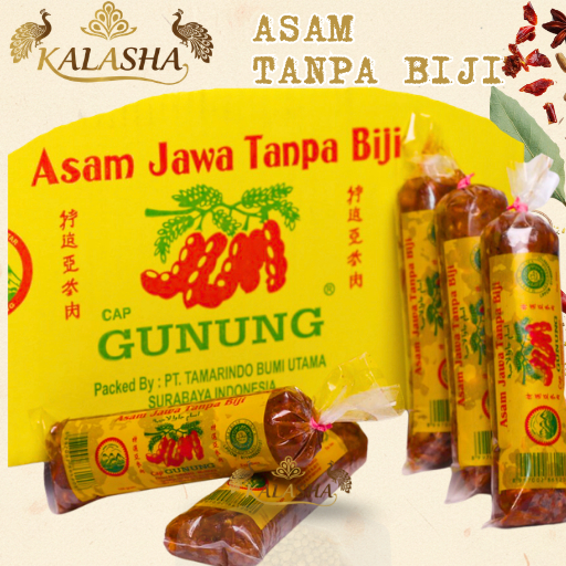 Asam Gunung Tanpa Biji 150gr - Bumbu Masak Lengkap , Asem jawa cap gunung