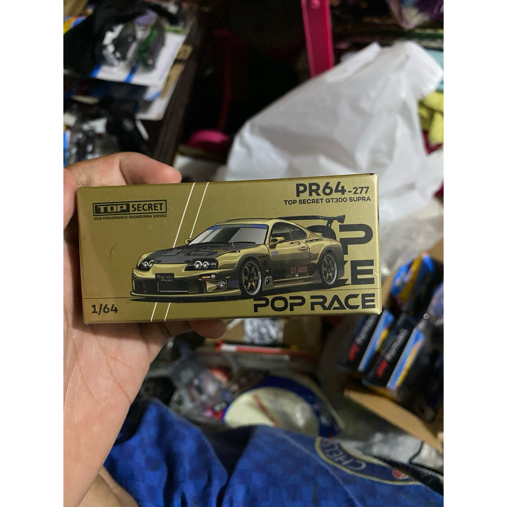 Pop Race Top secret Supra Chrome
