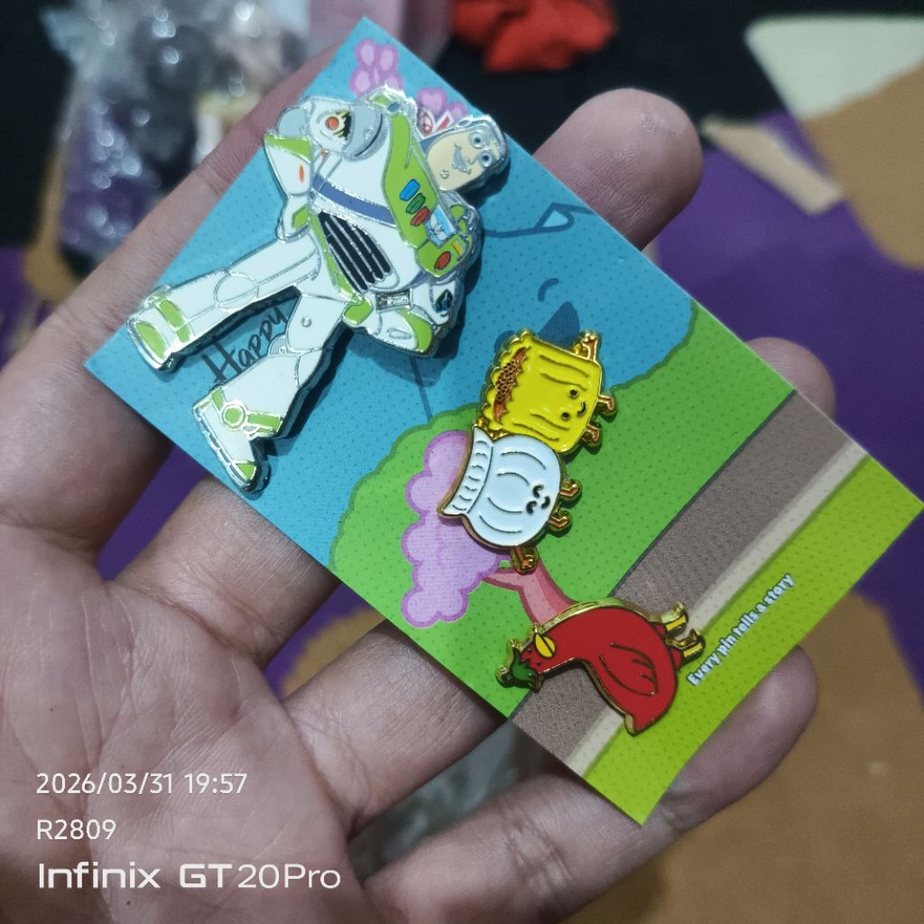 Pin Disney Toy Story Land Buzz Lightyear 