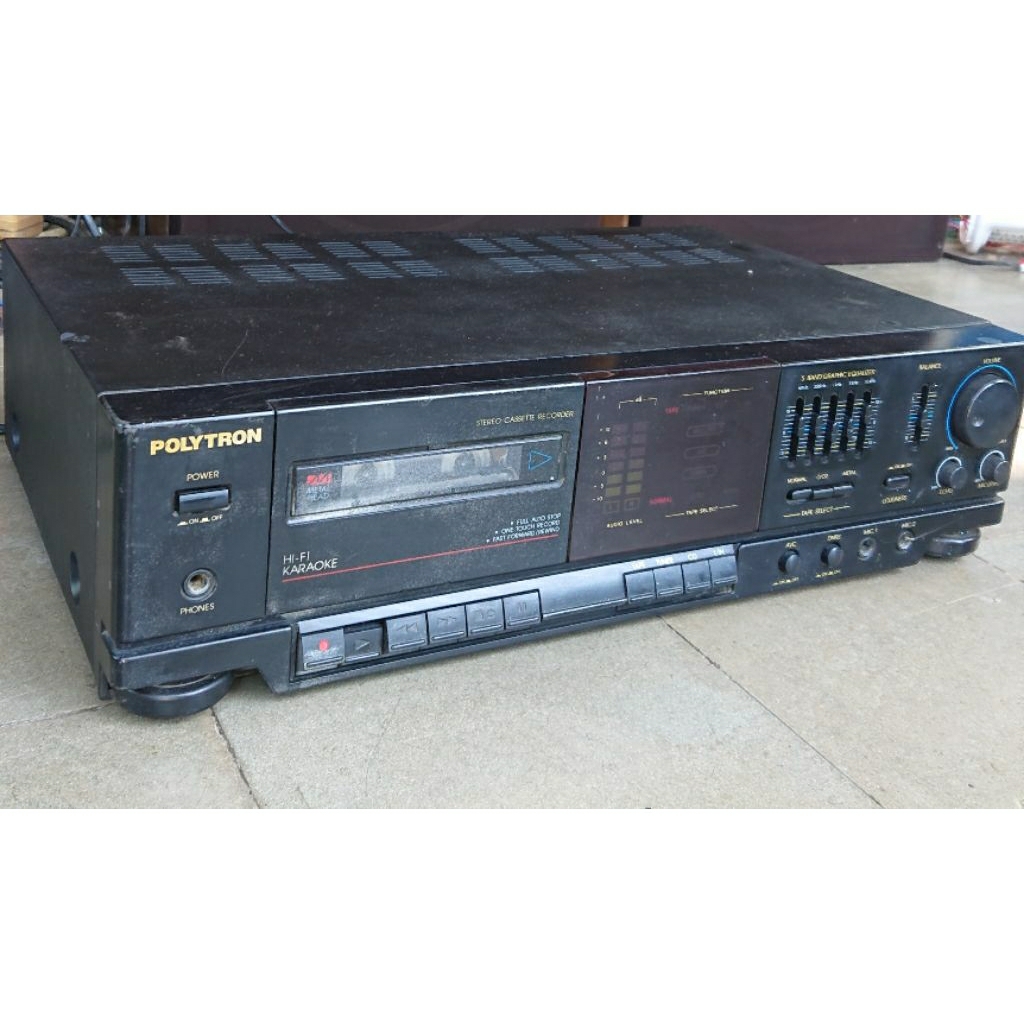 tape Deck Polytron Dat 54 modif Bluetooth
