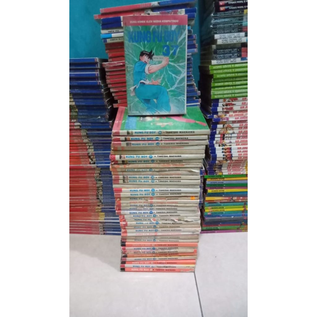 Komik Kung Fu Boy 1-37 set tamat original elex