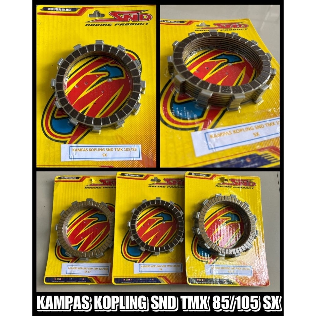 kampas kopling snd tmx 85 105 sx