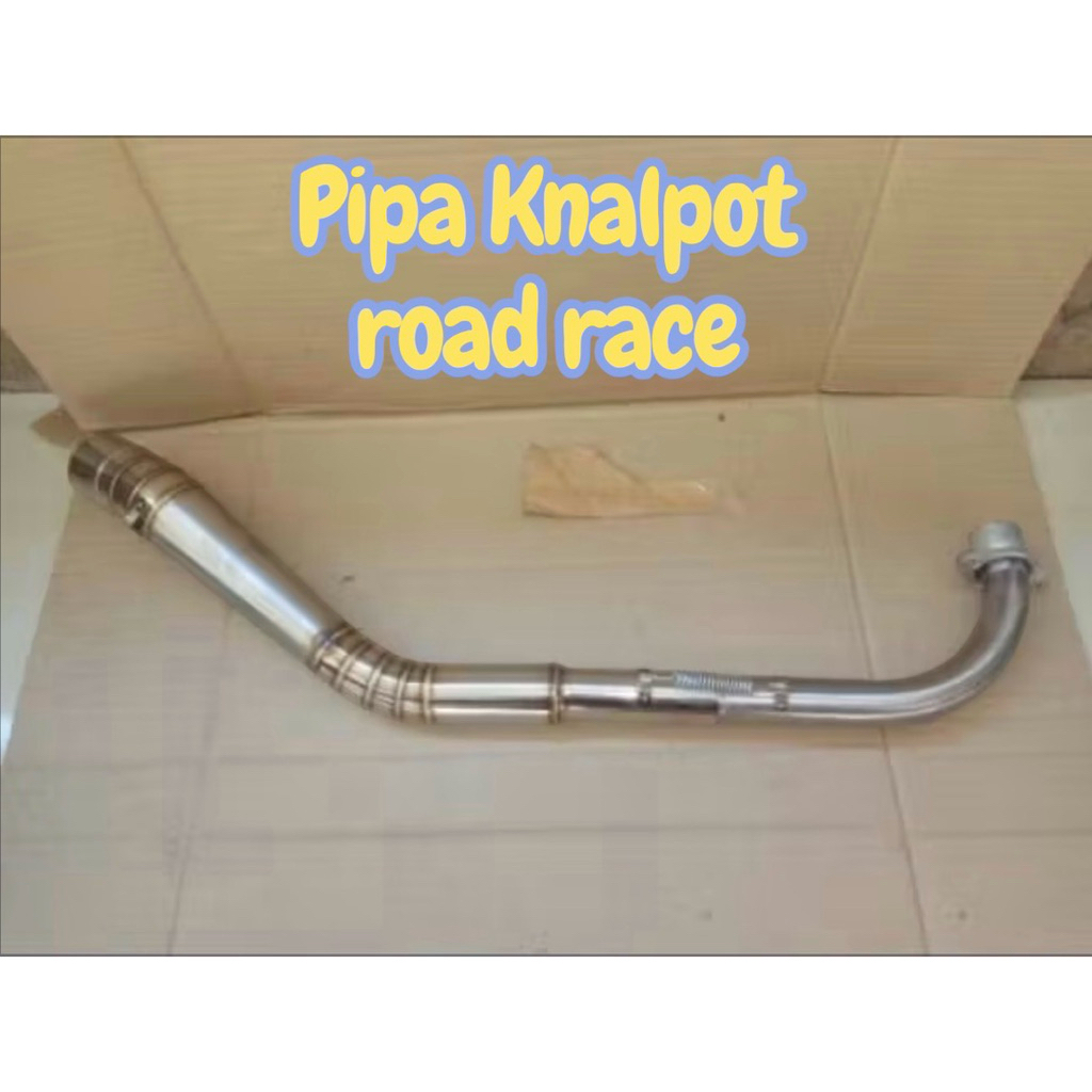 LEHER SUPRA 125 ROAD RACE ONLI PIPA KNALPOT BEBEK ROAD RACE LEHER ROAD RACE BEBEK STANDAR PIPA KNALP